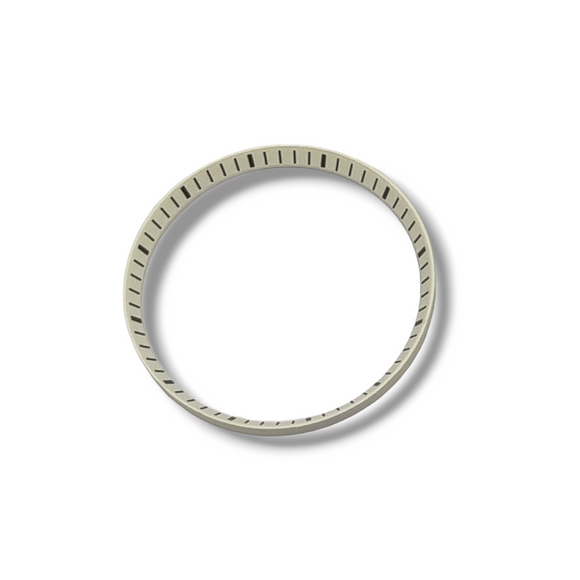 CHR038 OEM White with Black Markers Chapter Ring for SKX007 / SKX009 / SRPD