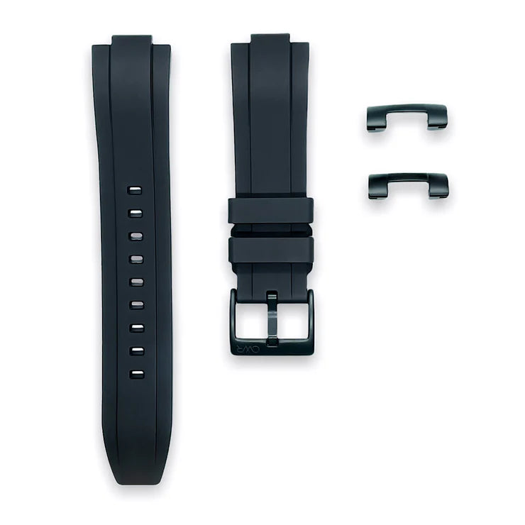 Seiko Turtle Curved End Rubber Strap