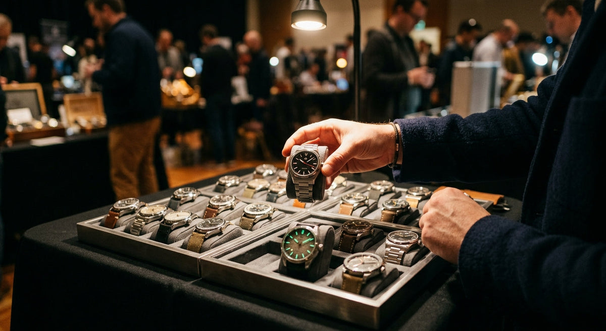 Why Every Modder Should Go to a Microbrand Watch Fair at Least Once