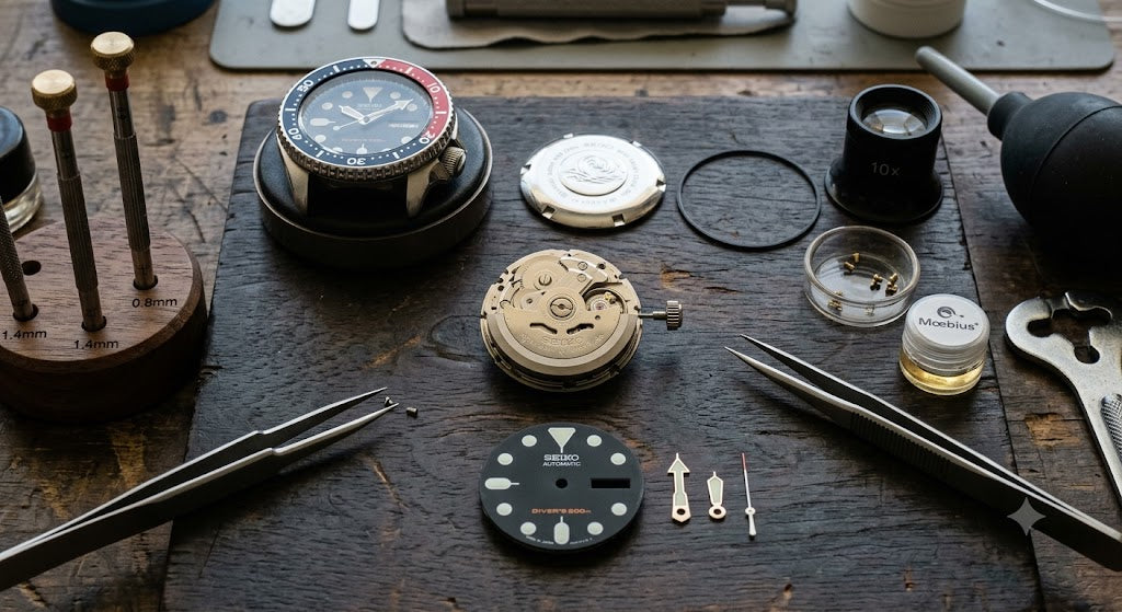 A Beginner's Guide to Disassembling Your Seiko SKX (007/009 and Similar)