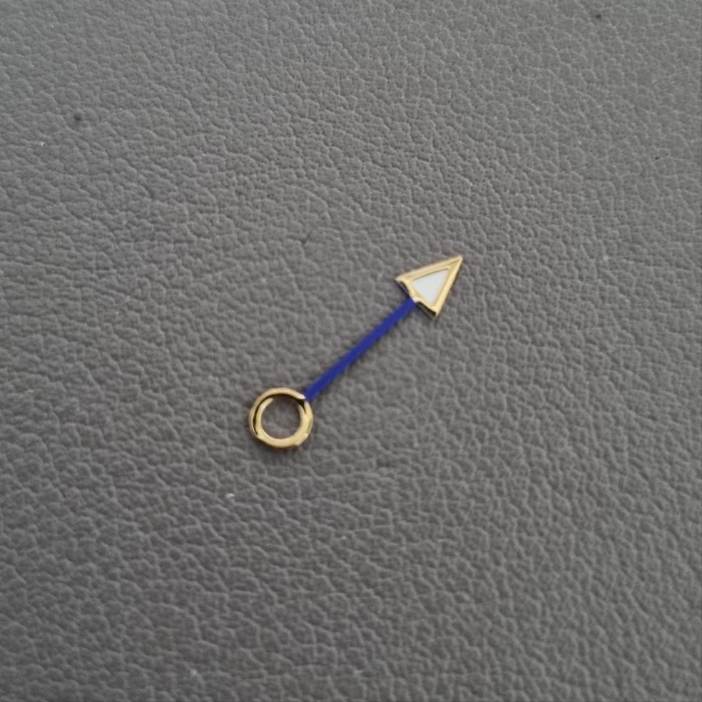 GMT Hand For NH34 / 4R34 - Blue and Gold - HAN092B