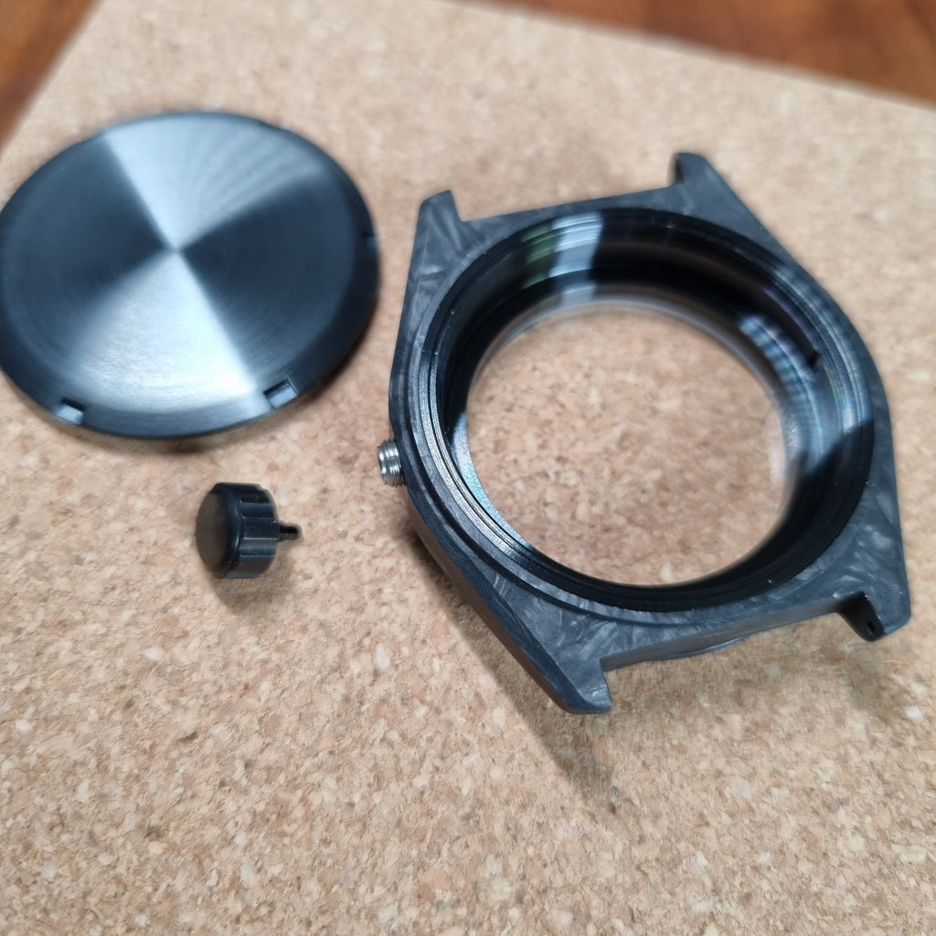 Mod Mode Carbon Case Set – Forged Carbon with Lumed Bezel