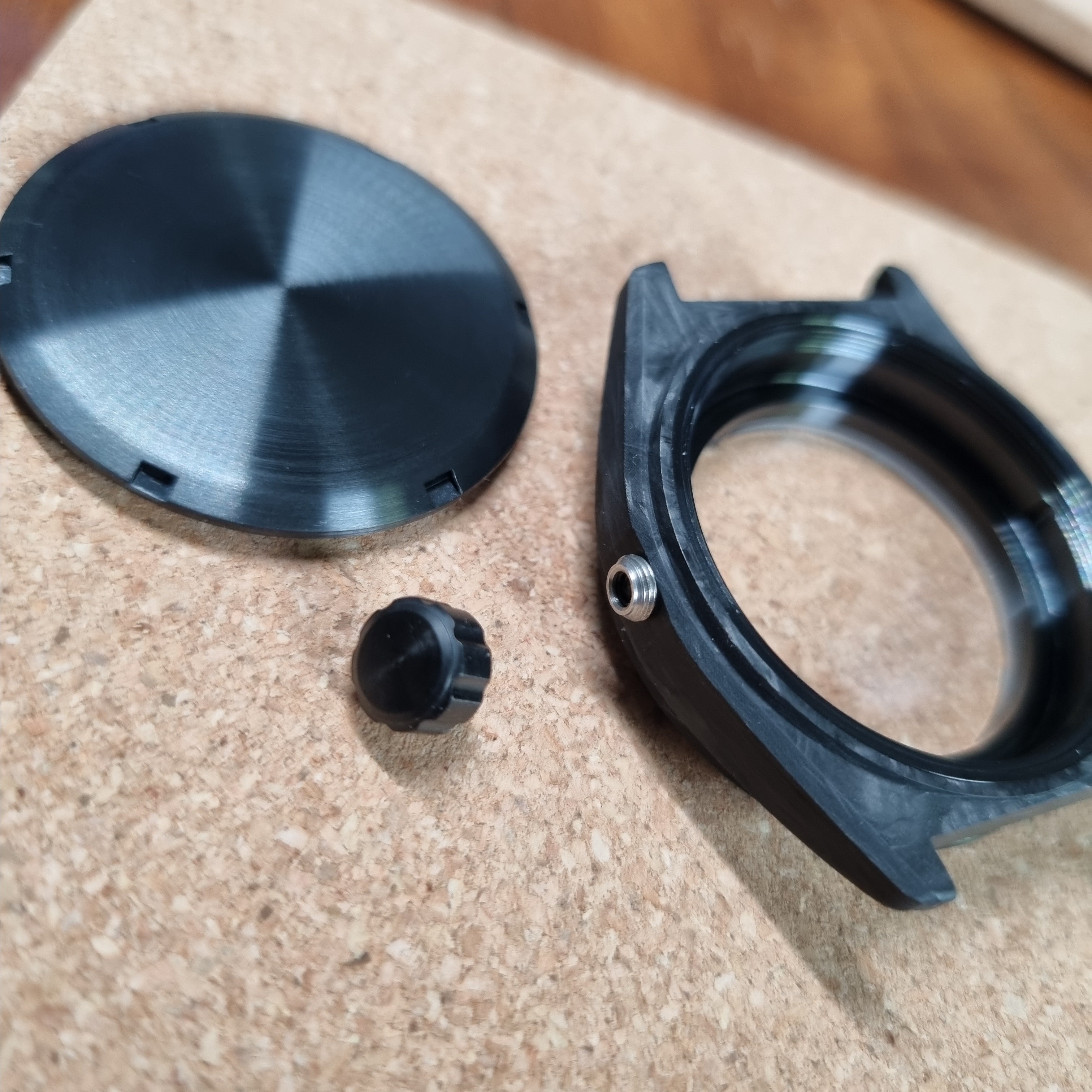 Mod Mode Carbon Case Set – Forged Carbon with Lumed Bezel
