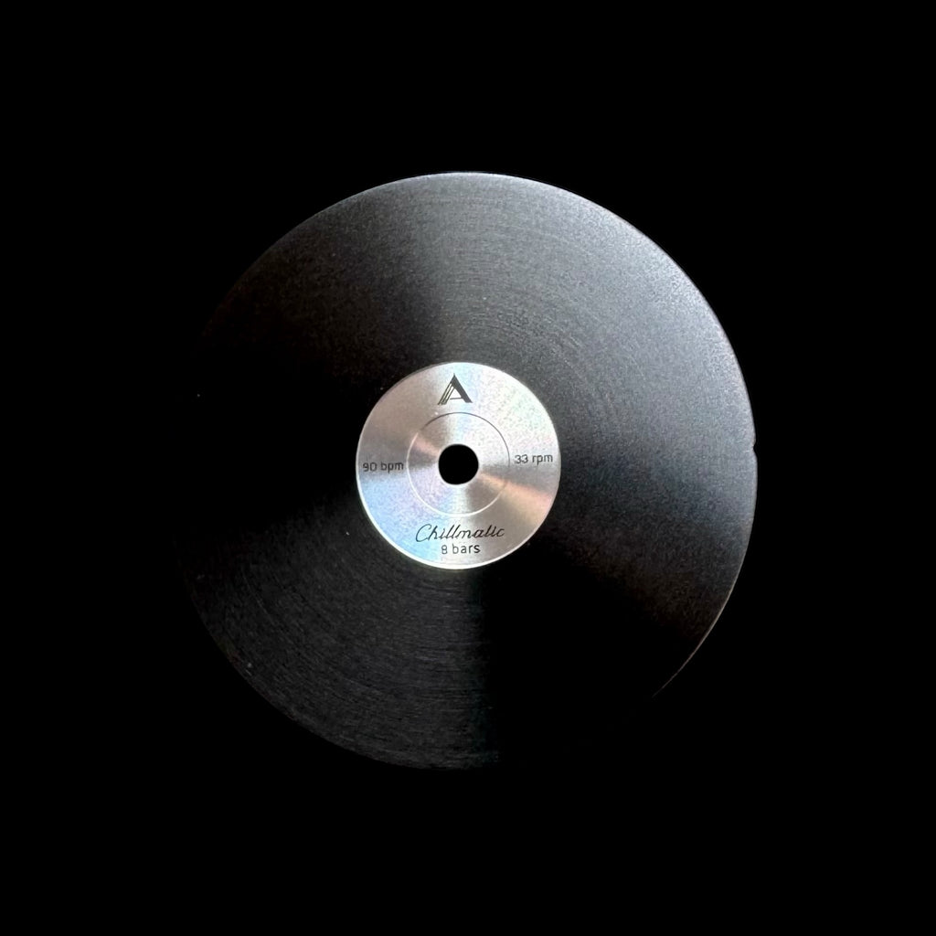 1 vinyl record-style watch dial