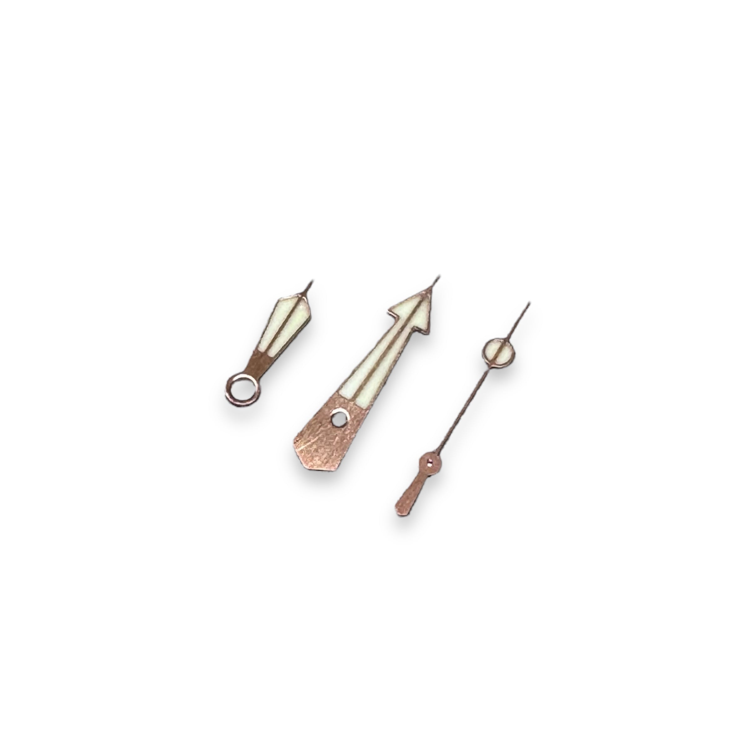 Rose Gold Emperor Tuna Brushed Hand Set - HAN067R