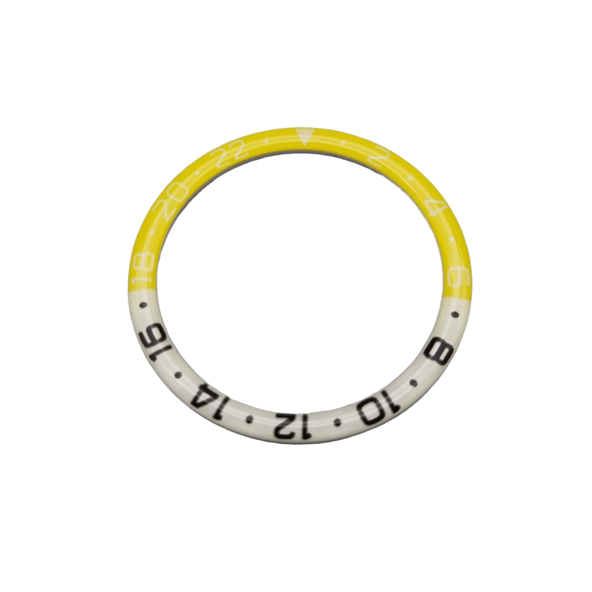 BZI017 38mm Vintage GMT Resin Dome Style Lumed Flat Insert
