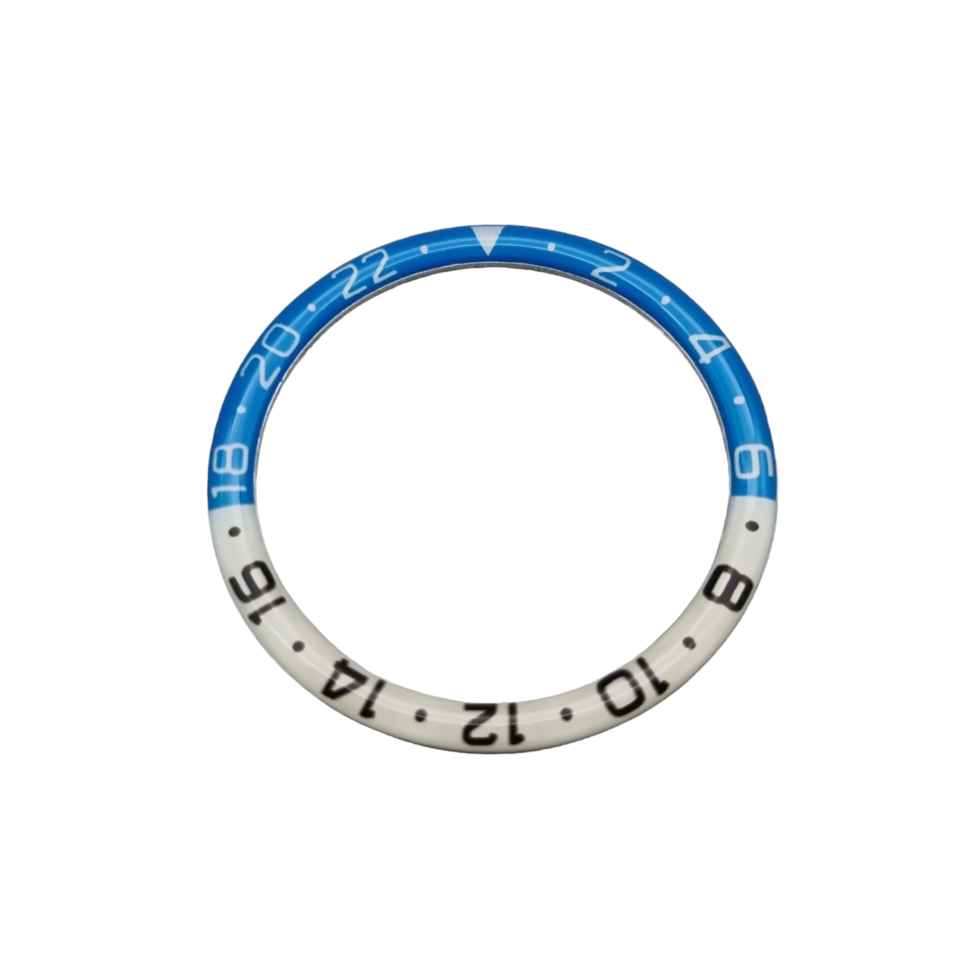 BZI017 38mm Vintage GMT Resin Dome Style Lumed Flat Insert – Mod