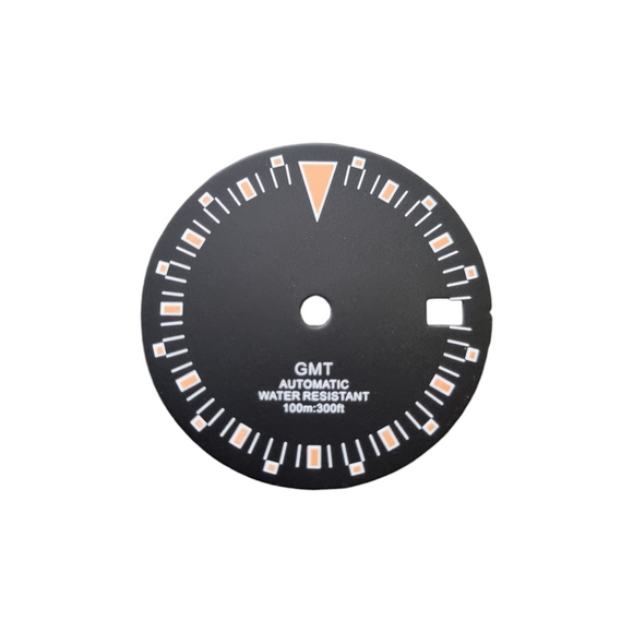DIA141 - Sterile 1655 GMT Patina Dial for NH34