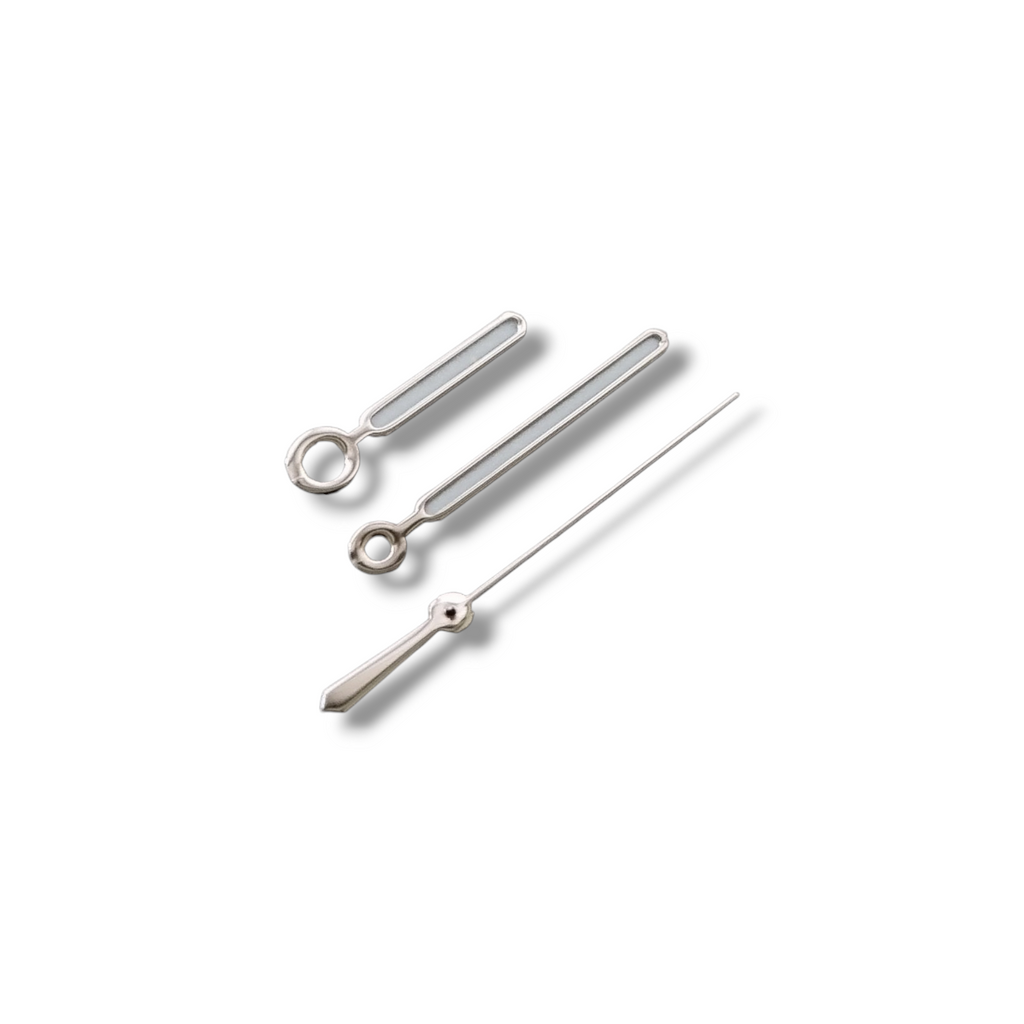 Silver Nautilus-Style Hand Set - HAN060
