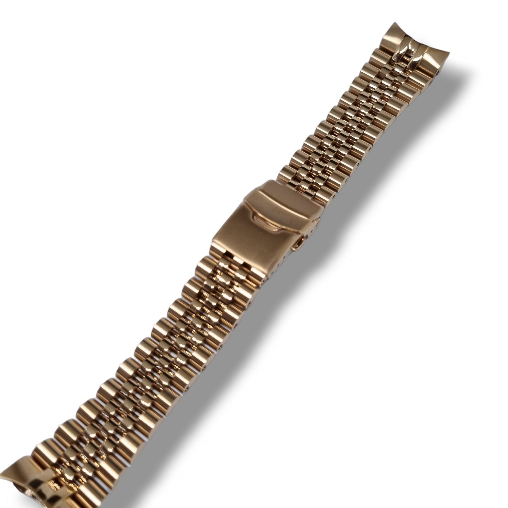 SKX SRPD Watch Bracelet Jubilee Polished Brushed PVD Rose Gold