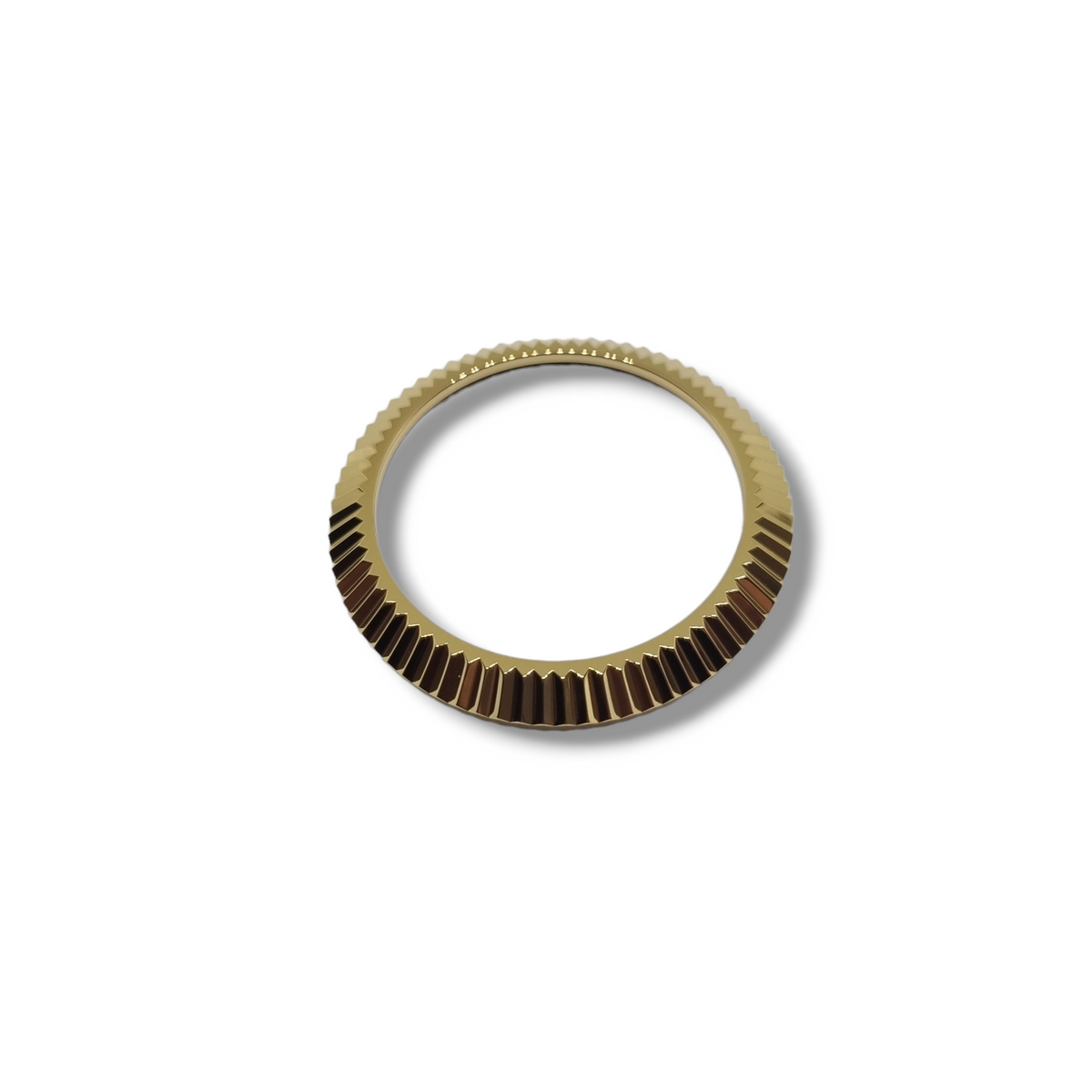 BEZ045E Fluted Bezel - Polished Gold – Mod Mode Watches
