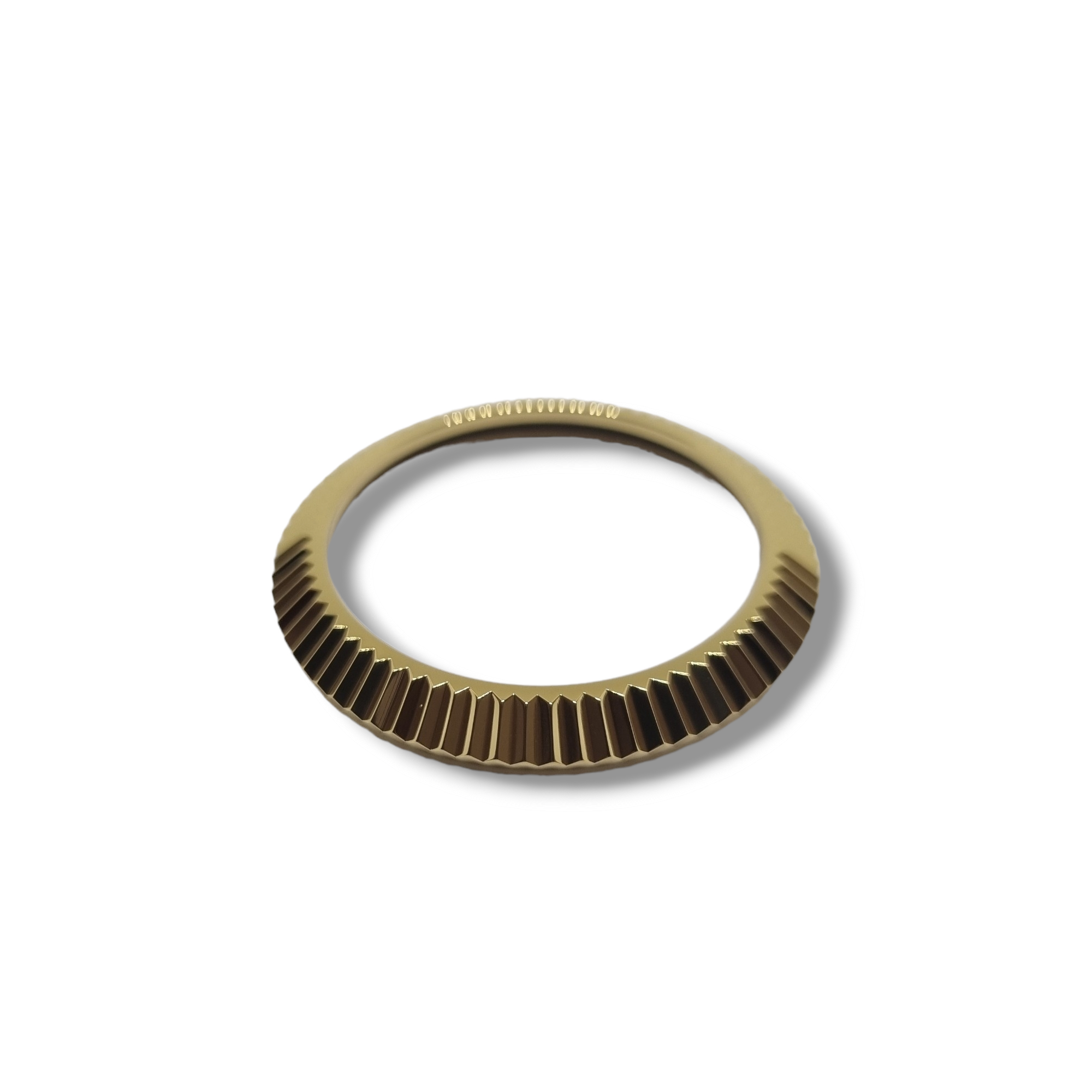 Fluted Bezel - Polished Gold - BEZ045E