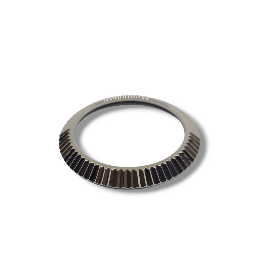 Fluted Bezel - Polished Silver - BEZ045D