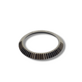 Fluted Bezel - Polished Silver - BEZ045D