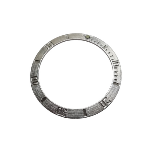 BZI008BRSI 38mm Brushed Silver Sub Style Sloped Insert