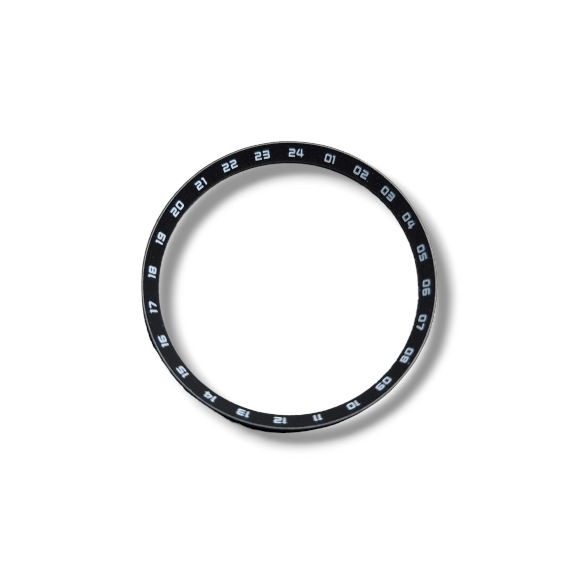 CHR041 Black with White GMT Markers Chapter Ring for SKX007 / SKX009 / SRPD
