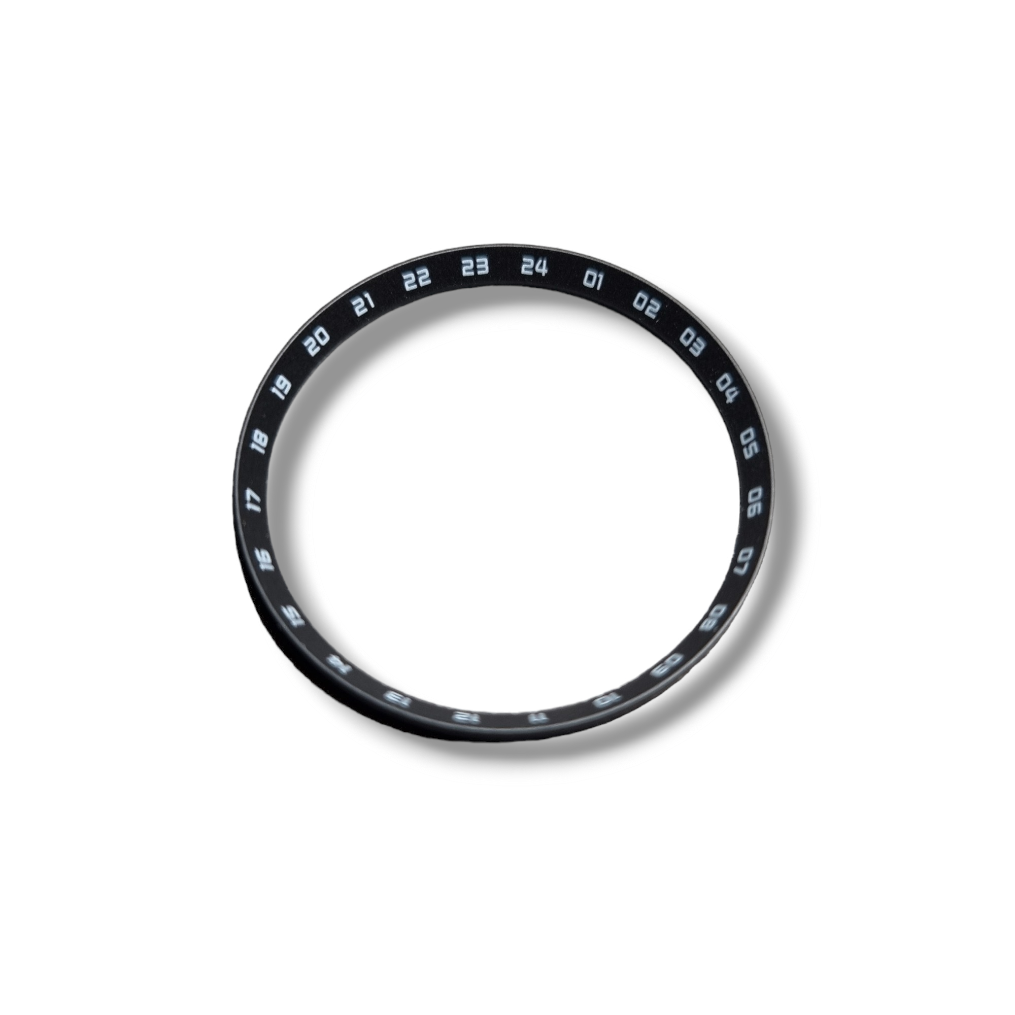 CHR041 Black with White GMT Markers Chapter Ring for SKX007 / SKX009 / SRPD