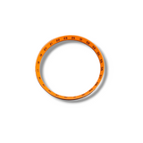 CHR043 Orange with Black GMT Markers Chapter Ring for SKX007 / SKX009 / SRPD