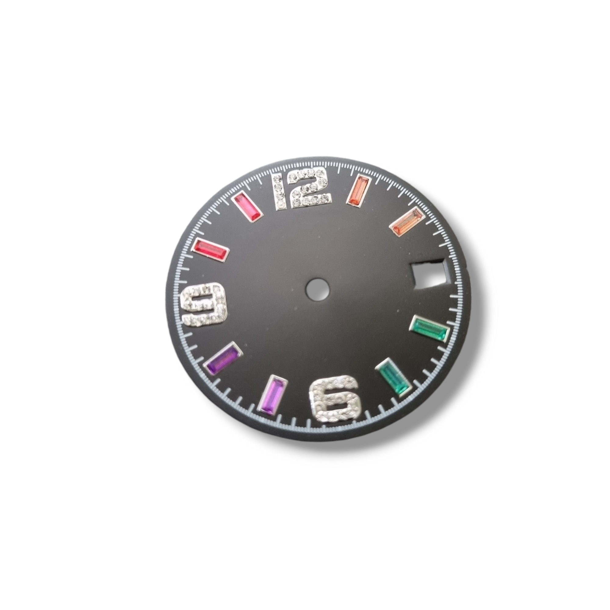 Sterile Jewelled Sunburst Dial - DIA044