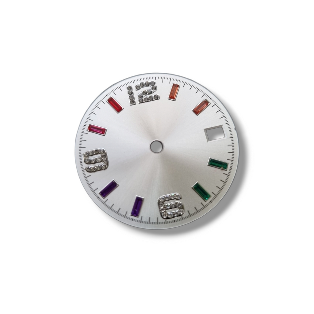 Sterile Jewelled Sunburst Dial - DIA044