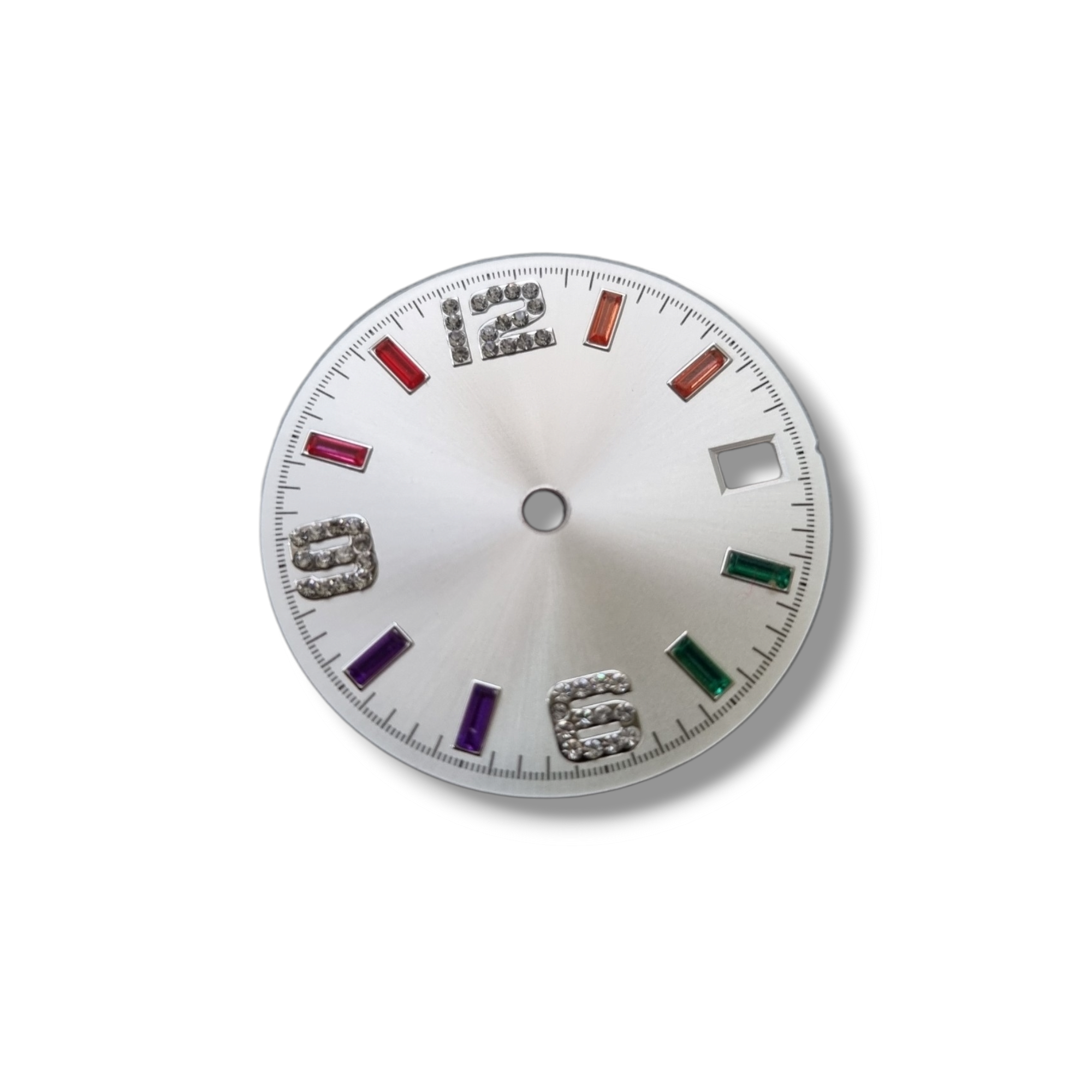 Sterile Jewelled Sunburst Dial - DIA044