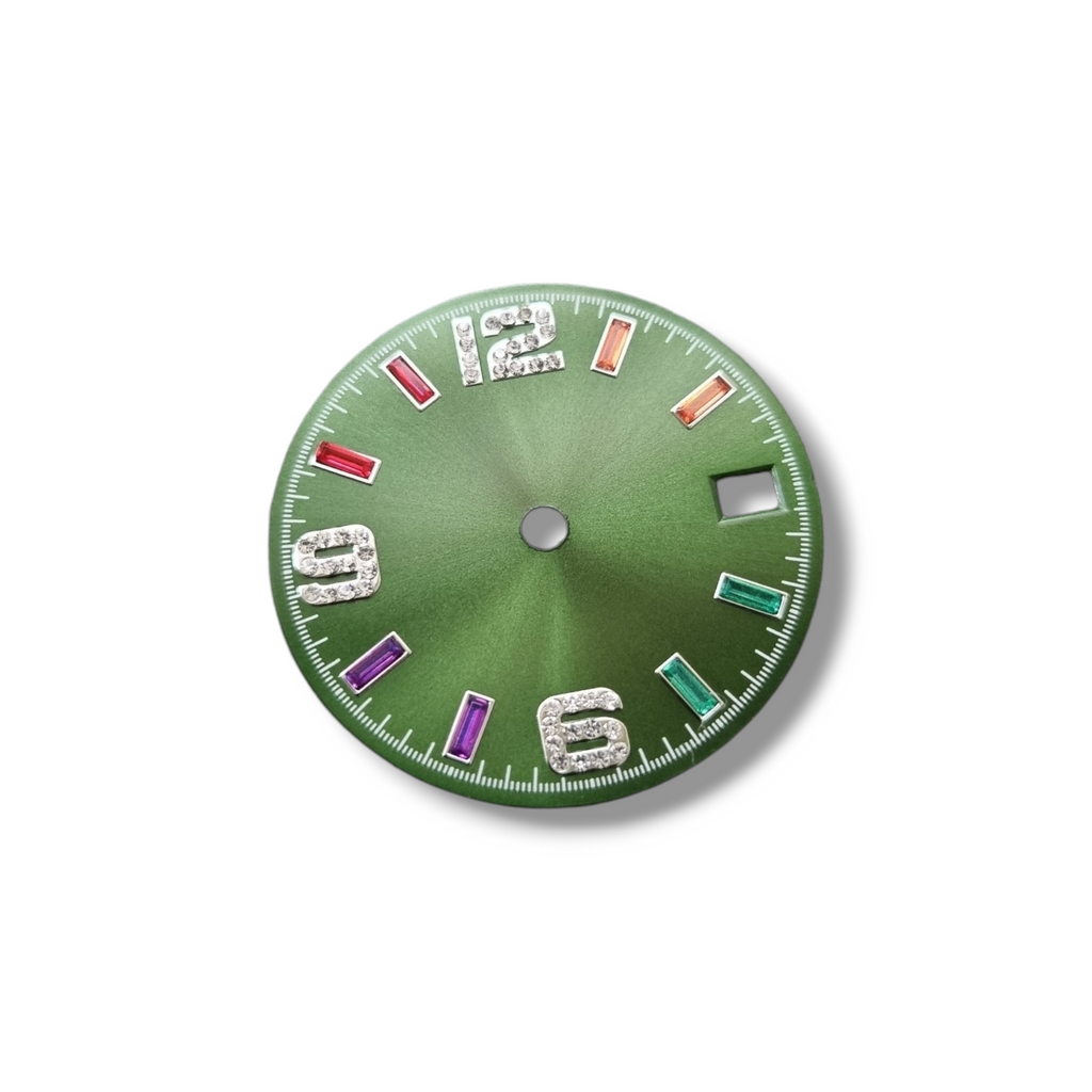Sterile Jewelled Sunburst Dial - DIA044
