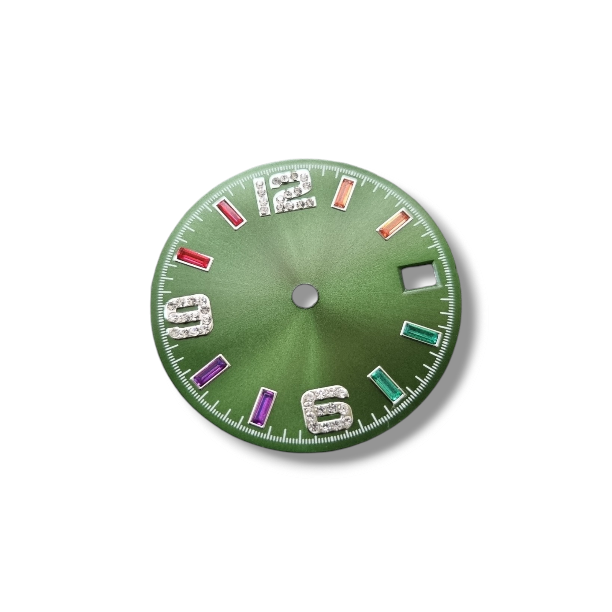 Sterile Jewelled Sunburst Dial - DIA044