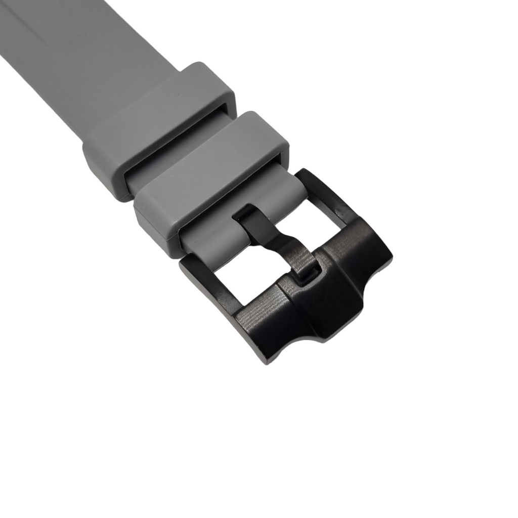 Curved End FKM Rubber Strap for CAS010 Conversion Case - Grey - STR010