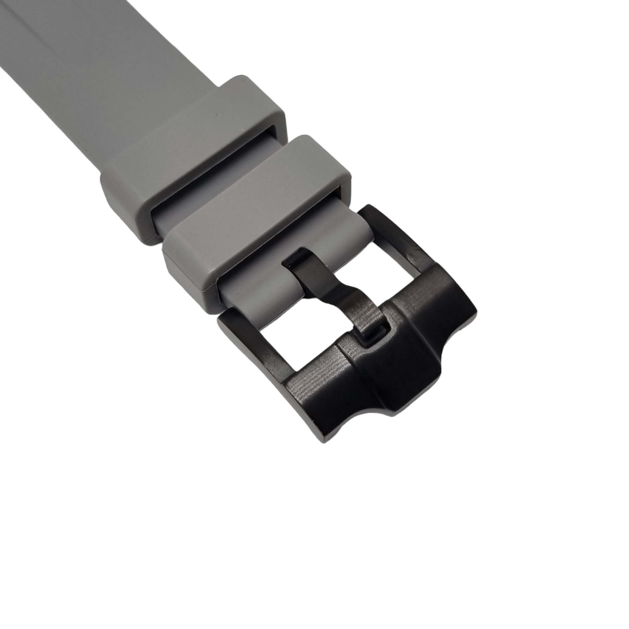 Curved End FKM Rubber Strap for CAS010 Conversion Case - Grey - STR010