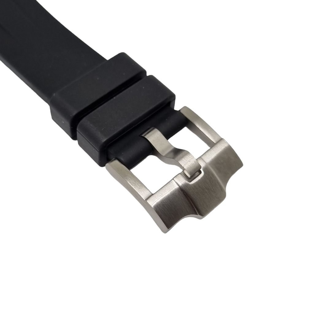 Curved End FKM Rubber Strap for CAS010 Conversion Case - Black - STR010