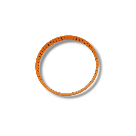 CHR039 OEM Orange with Black Markers Chapter Ring for SKX007 / SKX009 / SRPD
