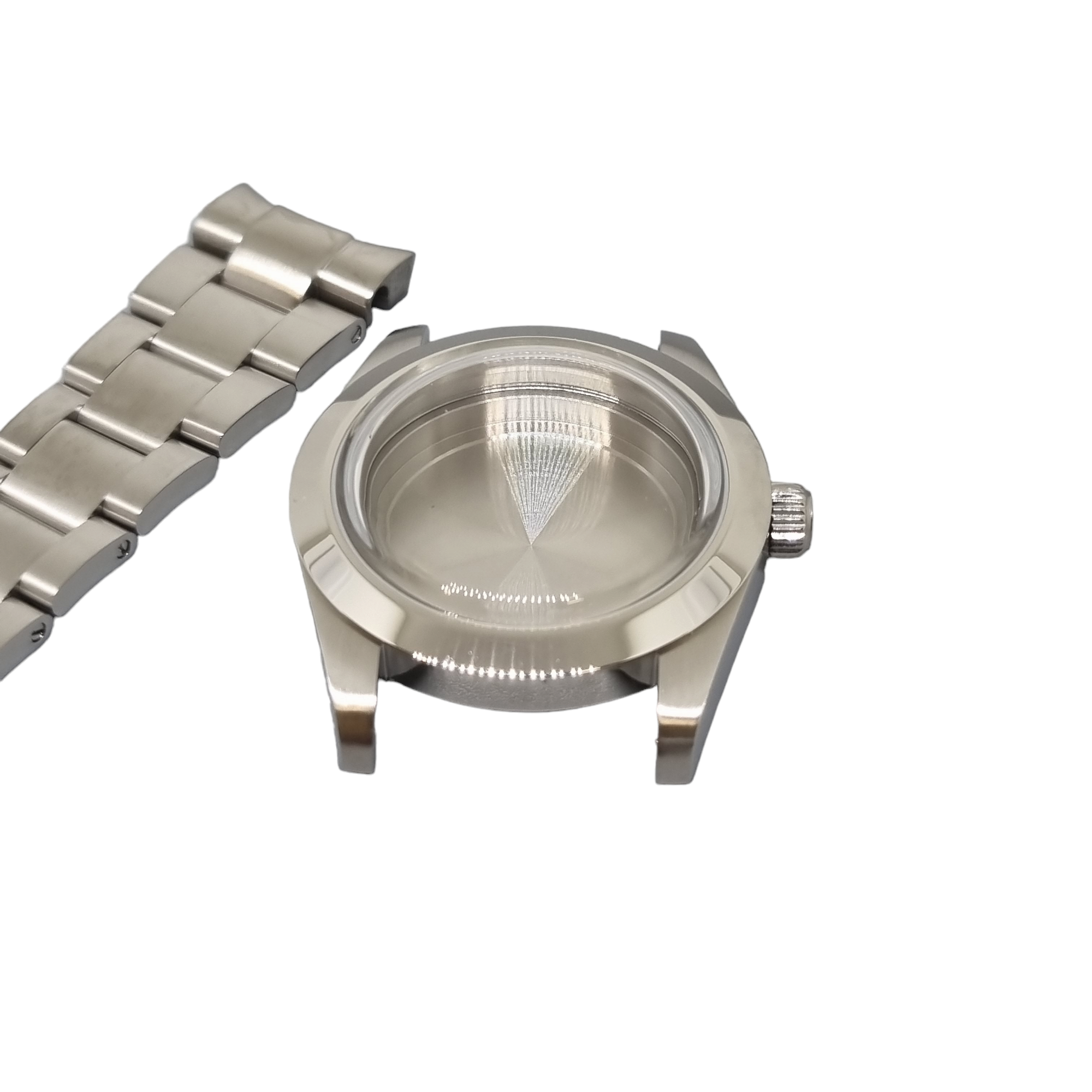 CAS025 Ultra Slim 38mm Case with Oyster Bracelet Set