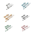 Skeleton Merc Hand Set - HAN054