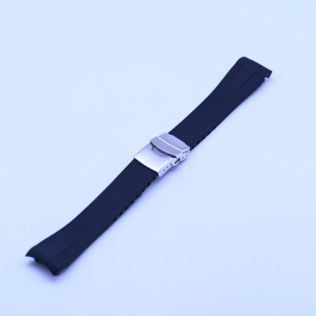 FKM Rubber Strap for SKX007 style cases - Black