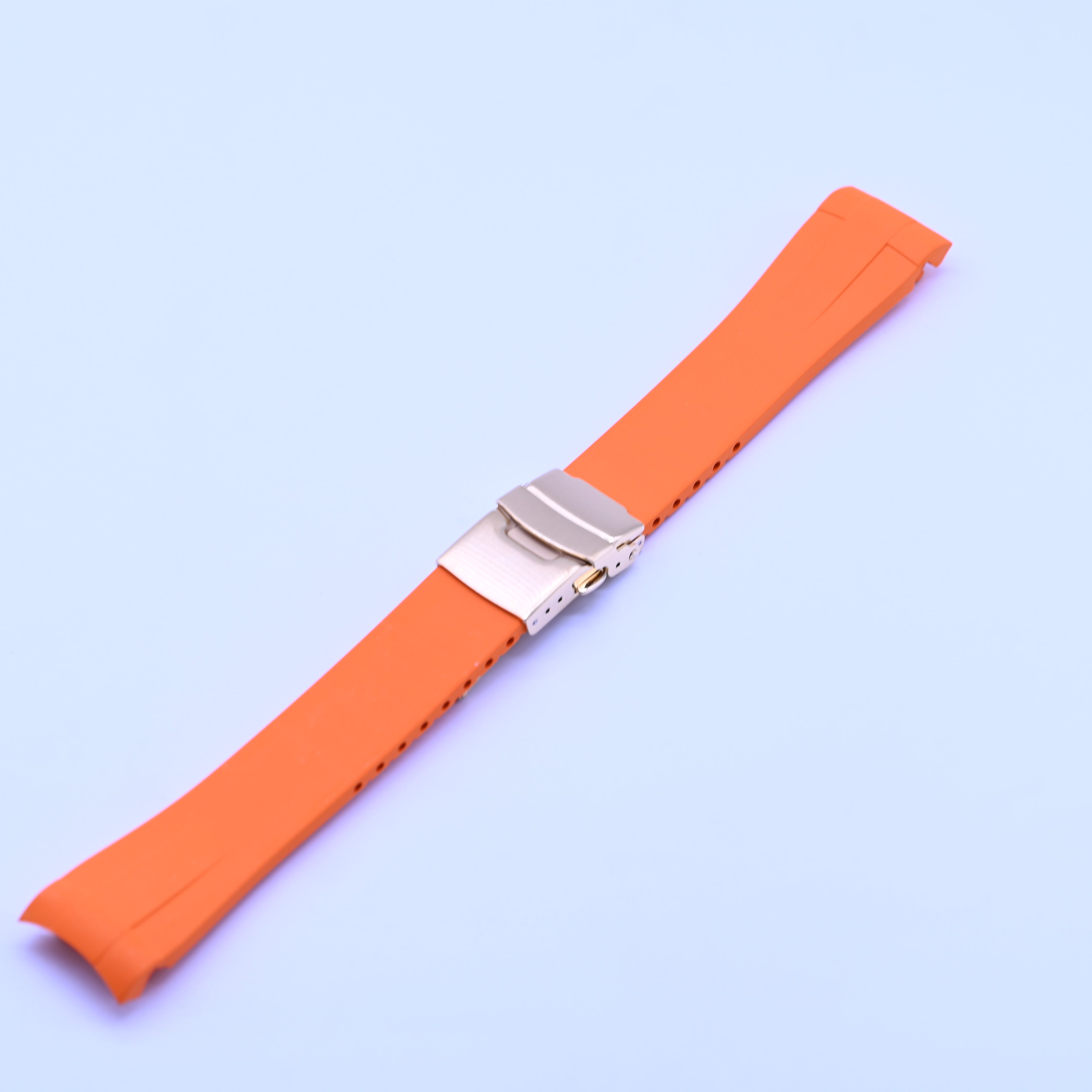 FKM Rubber Strap for SKX007 style cases - Orange