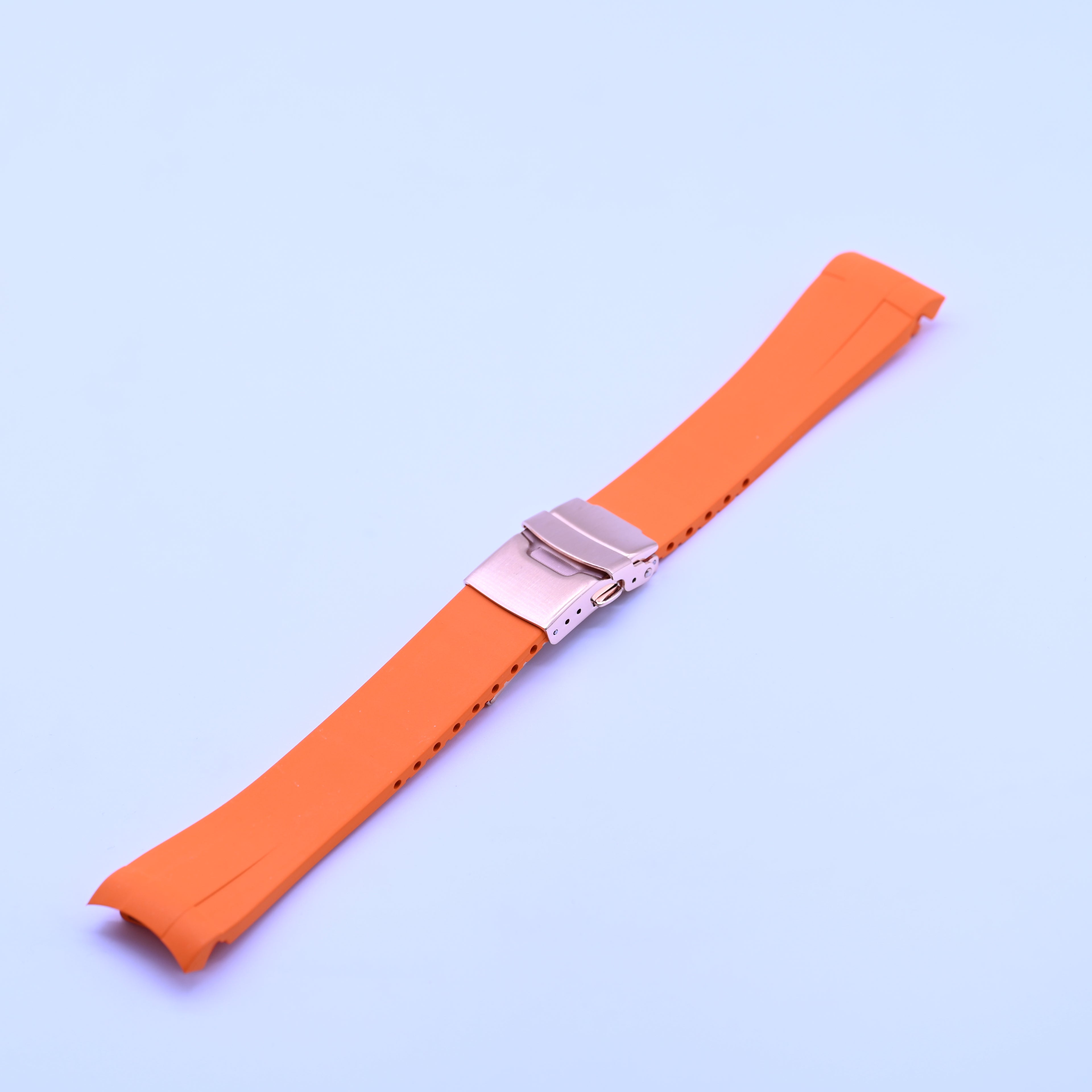 FKM Rubber Strap for SKX007 style cases - Orange