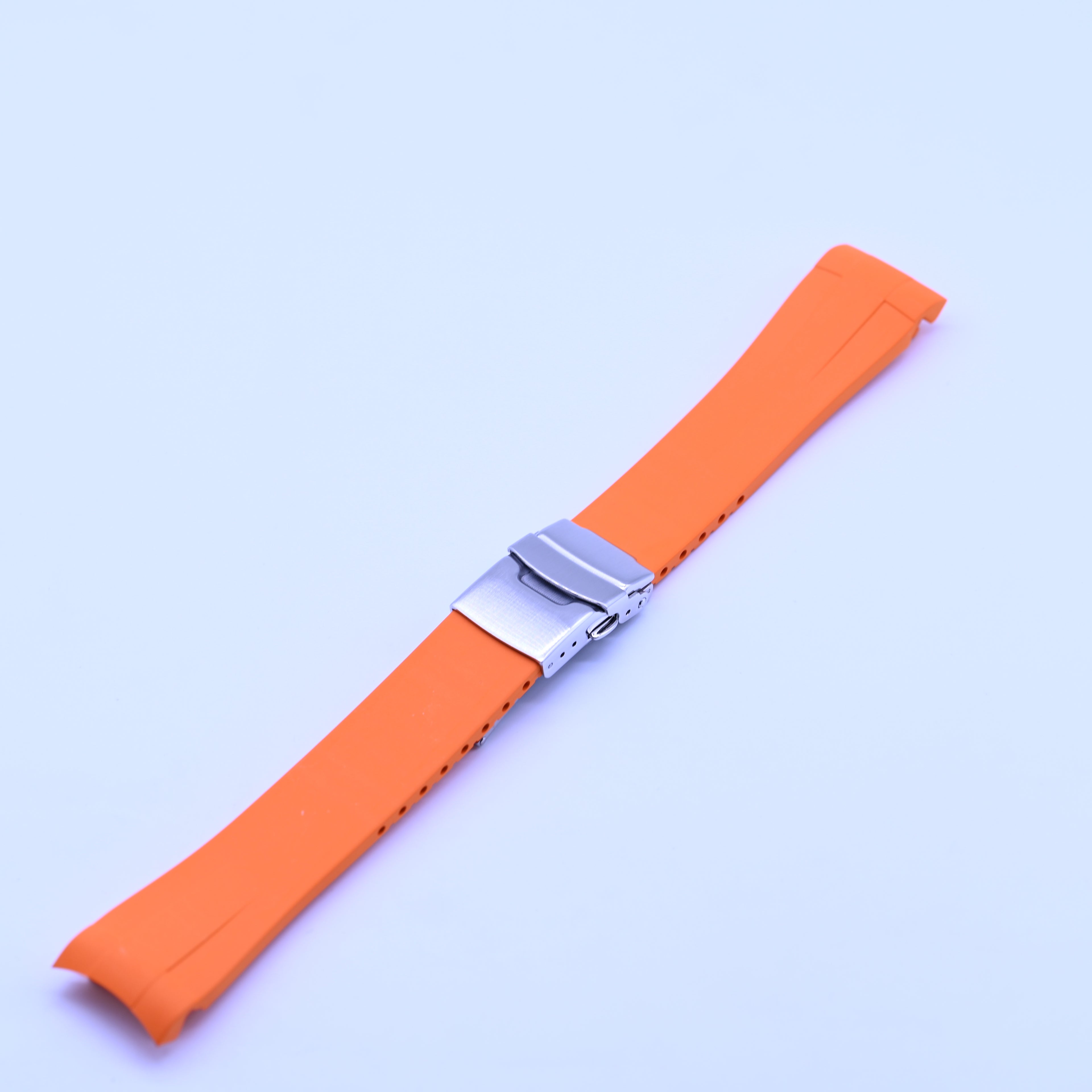 FKM Rubber Strap for SKX007 style cases - Orange