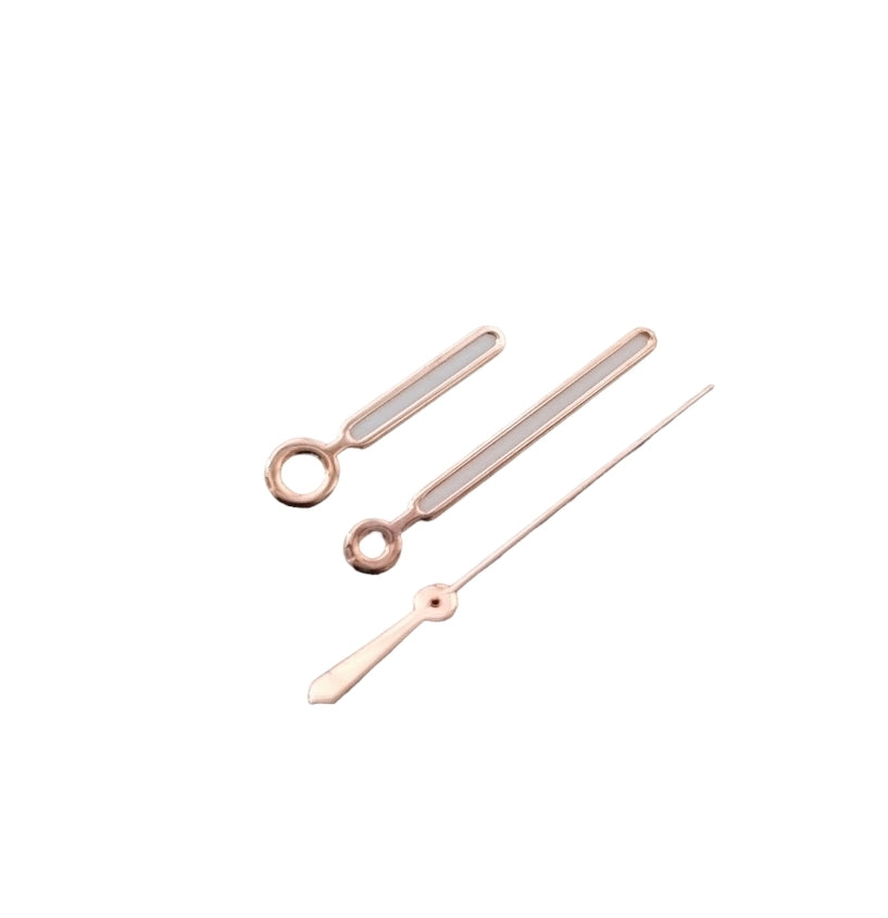 Rose Gold Nautilus-Style Hand Set with BGW-9 lume - HAN060