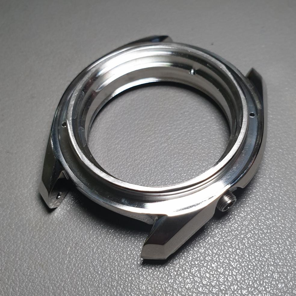 MM300 SKX007 Conversion Case with Case Back - Silver - CAS007