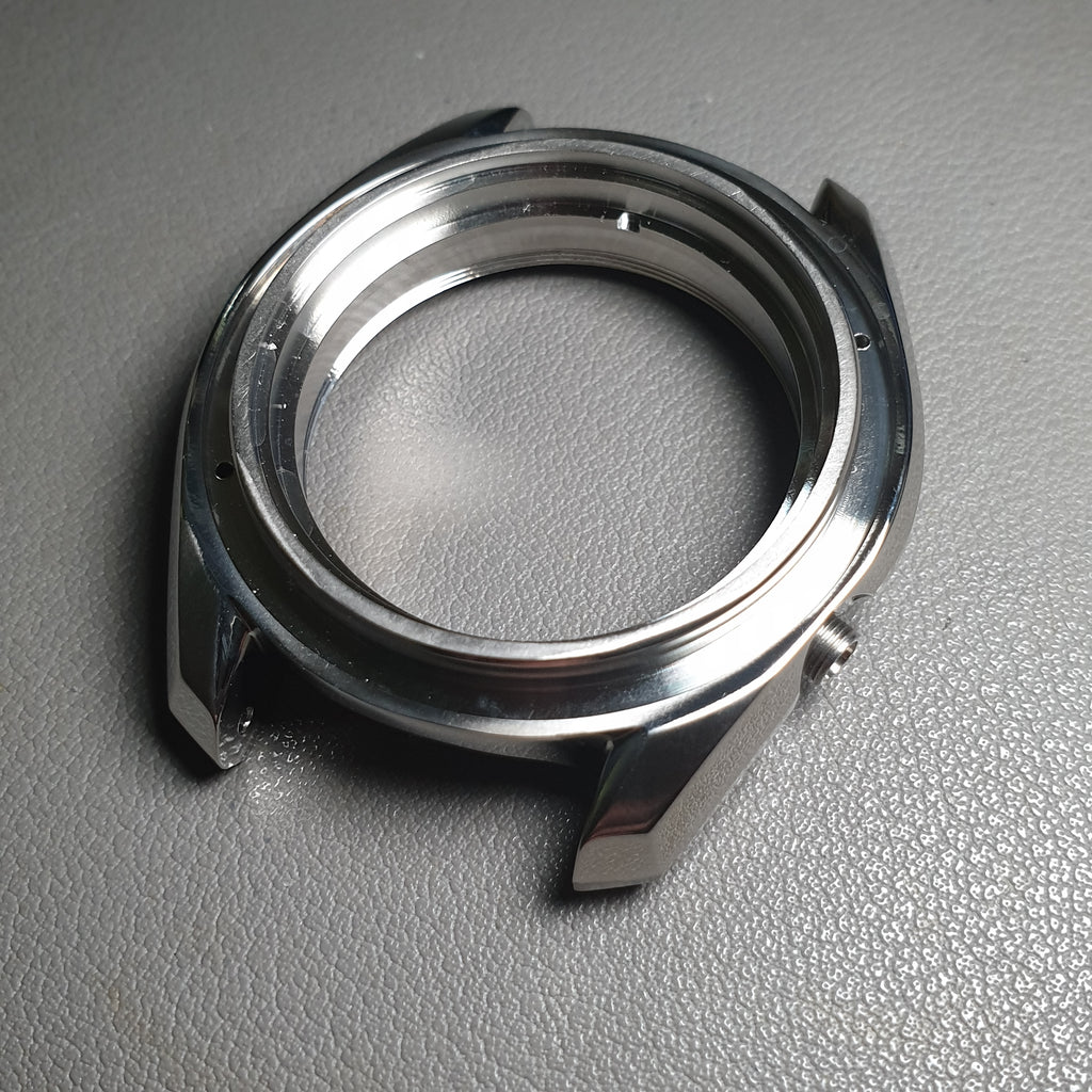 MM300 SKX007 Conversion Case with Case Back - Silver - CAS007
