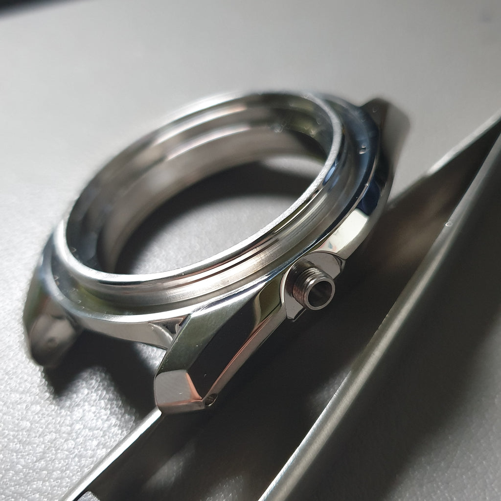 MM300 SKX007 Conversion Case with Case Back - Silver - CAS007