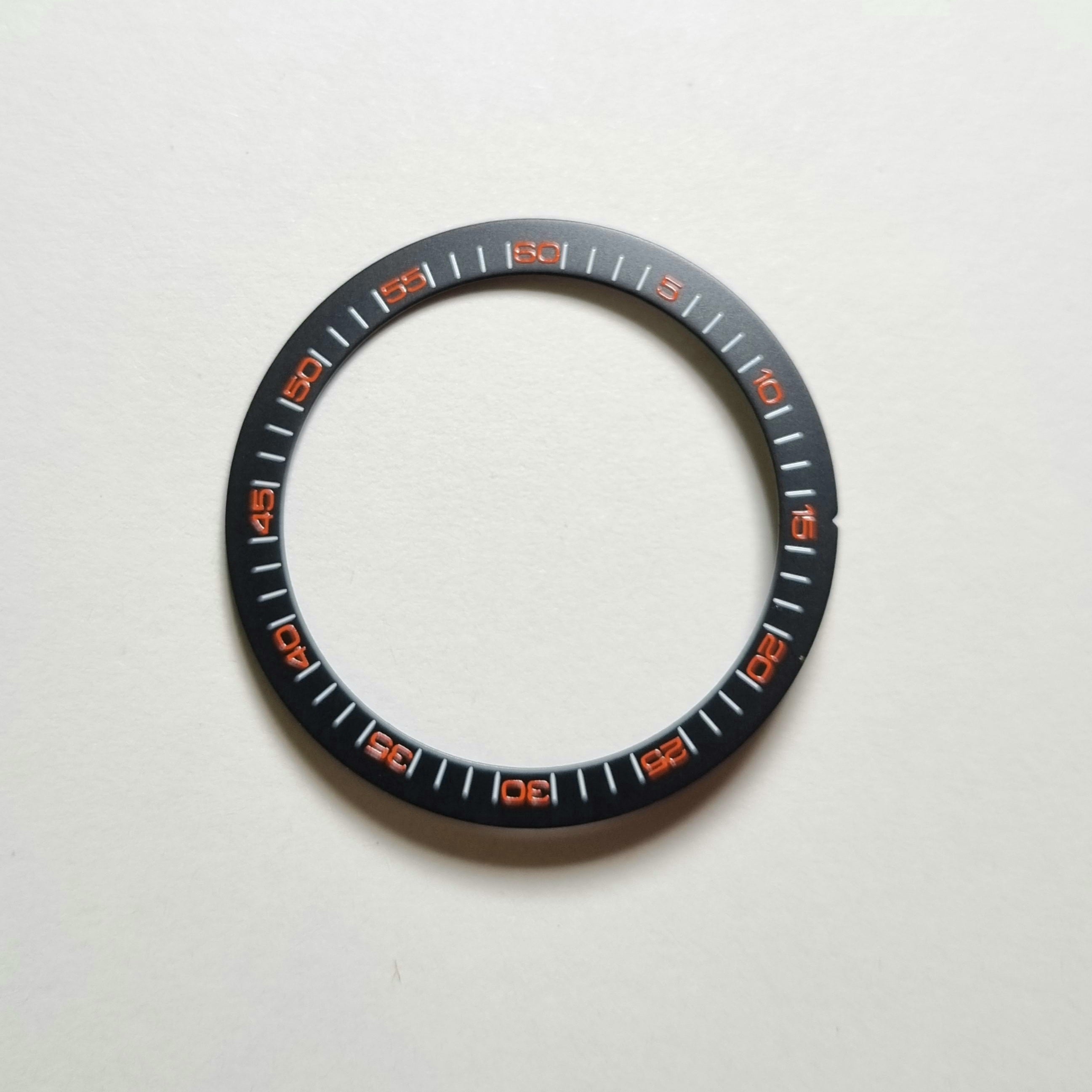 DIA108 - Minute Track Dial - Orange Numerals