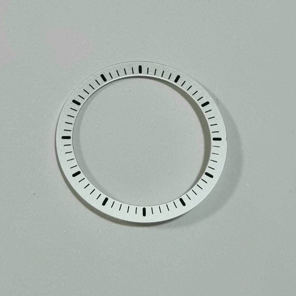 Sterile Minute-Track Dial - Silver with Black Indices - DIA109