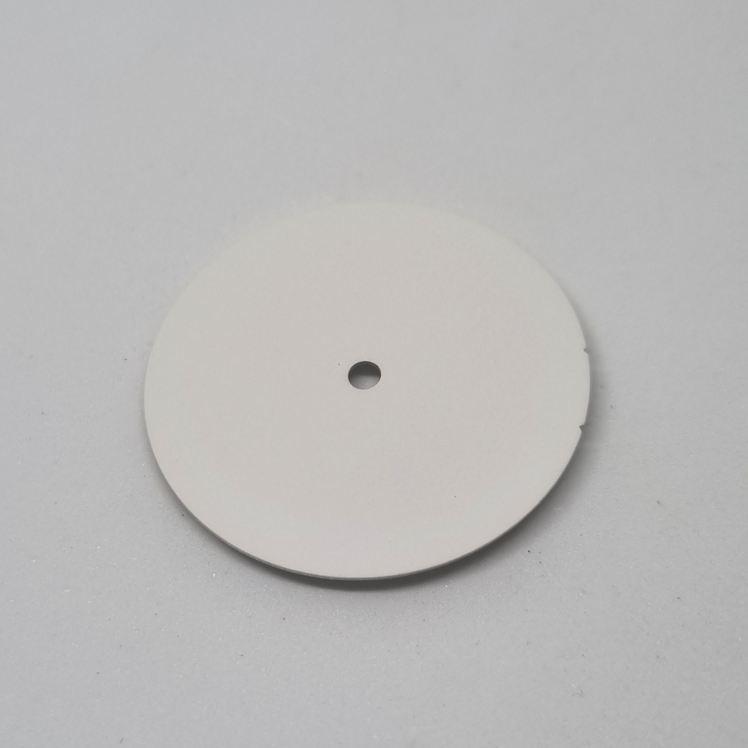 DIA101W Sterile Matte White Blank Brass Dials for Customisation / Modification