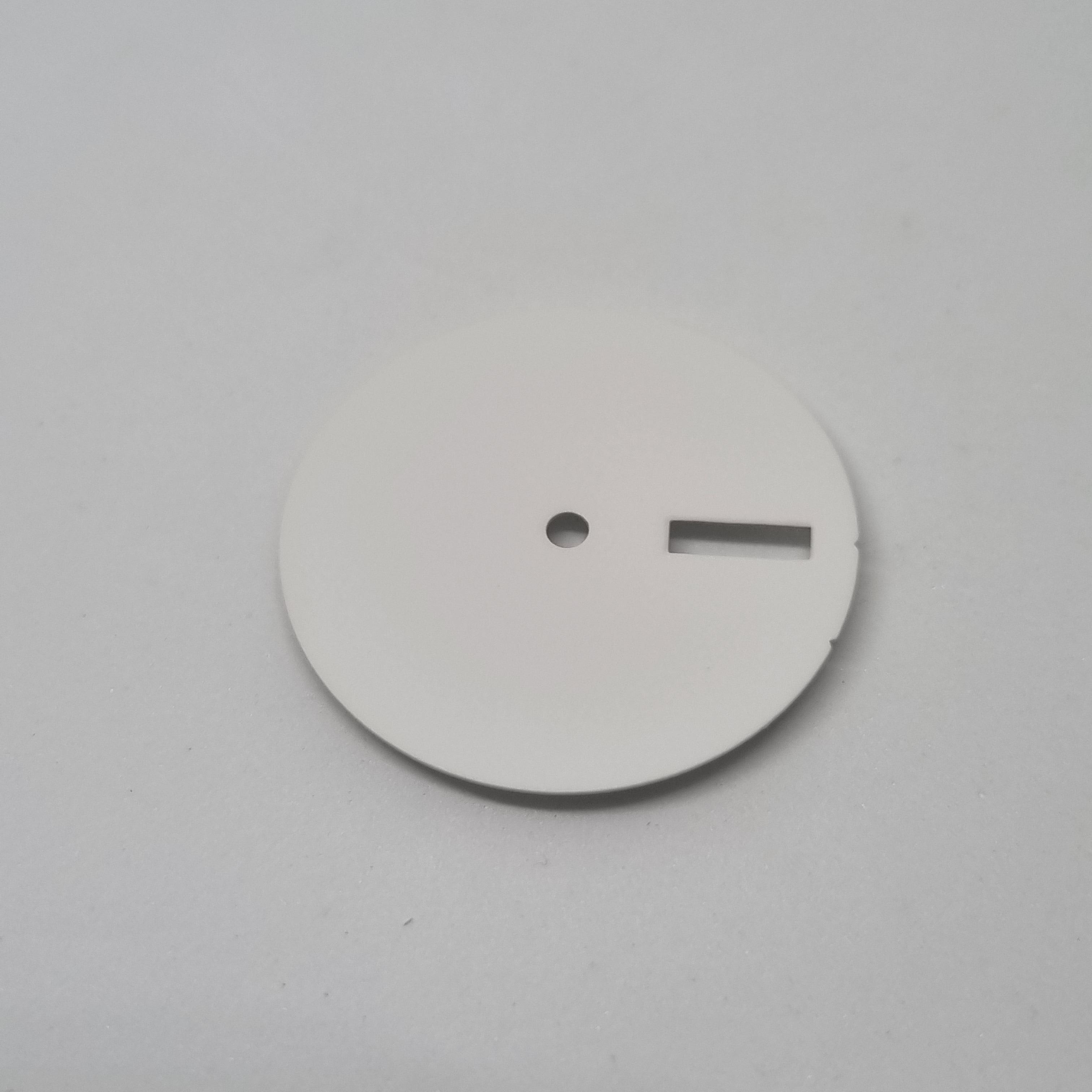 DIA101W Sterile Matte White Blank Brass Dials for Customisation / Modification