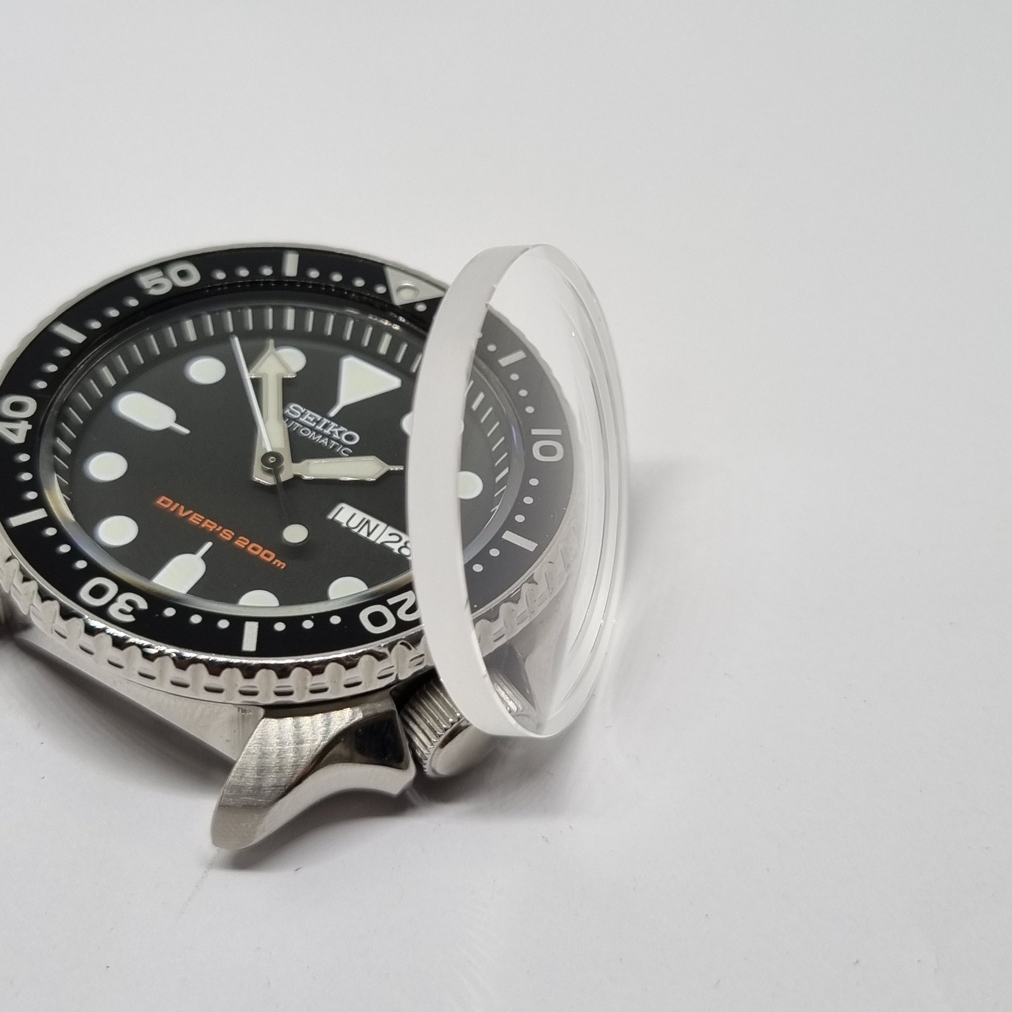 Domed Sapphire Seiko Skx007 Sapphire Glass CRS004 Double Domed