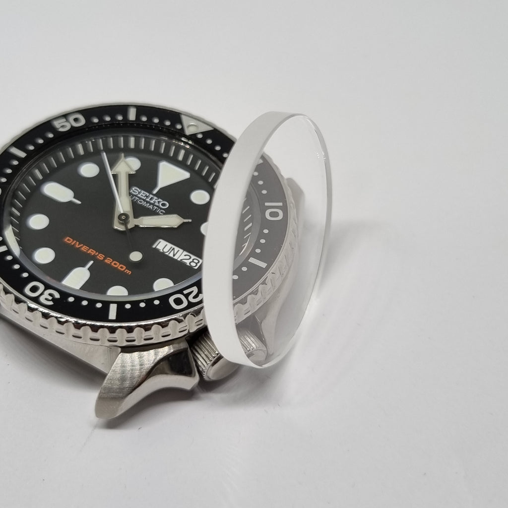 Flat Sapphire Crystal - SKX007 / SRPD Compatible - CRS003