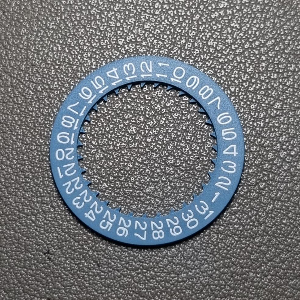 MVT030B NH35 Date Wheel in Blue