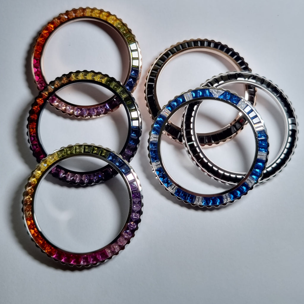 BEZ008 Polished Jewelled Bezel