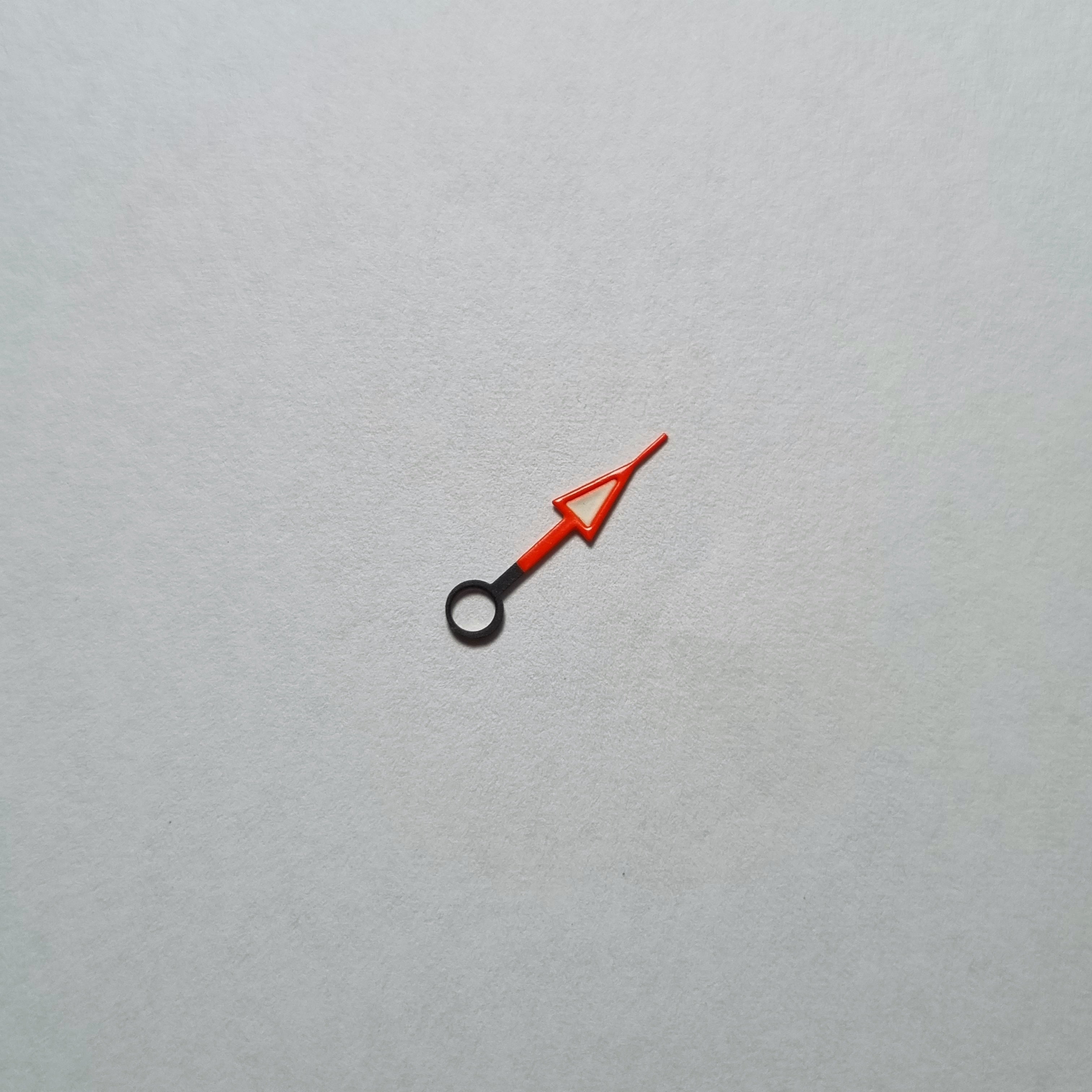 GMT Hand For NH34 / 4R34 - Orange & Black - HAN090
